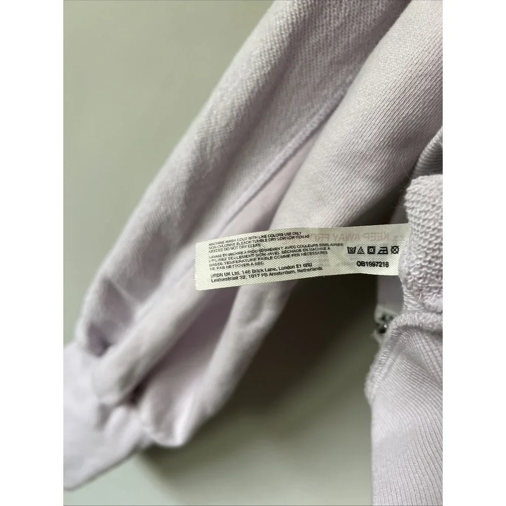 Free People Movement High Jump Zip-Up Rose Quartz Lavender Small OB1997218